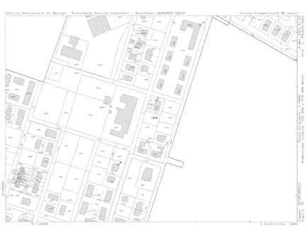 Estratto di mappa catastale