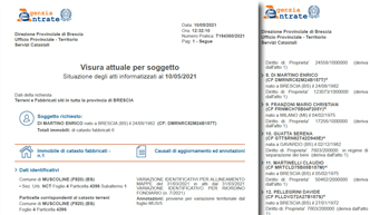 Visura catastale